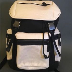 Coach Mens Leather Backpack